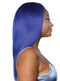 Mane Concept Trill 13A Human Hair HD Pre-Colored Lace Front Wig - TROC4302 ROYAL BLUE STRAIGHT