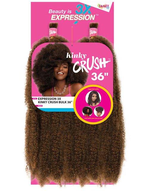 SALE! Janet Collection Expression 3X KINKY CRUSH Bulk 36