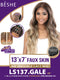 Beshe Premium Synthetic 13x7 HD Invisible Fake Skin Lace Wig - LS137.GALE