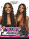 Mane Concept Melanin Queen Crimp Human Hair Blend Lace Front Wig - TOYA CRIMP