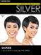 Motown Tress Human Hair Silver Gray Hair Collection Wig - SH.PIXIE