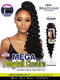 Mane Concept Mega Brazilian Ponytail Closure - WANDER CURL 22